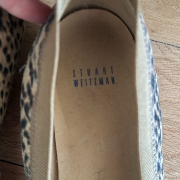 Stuart Weitzman Women’s Leopard/Cheetah Print Flats/Loafers- Size 9.5 - Picture 3 of 5